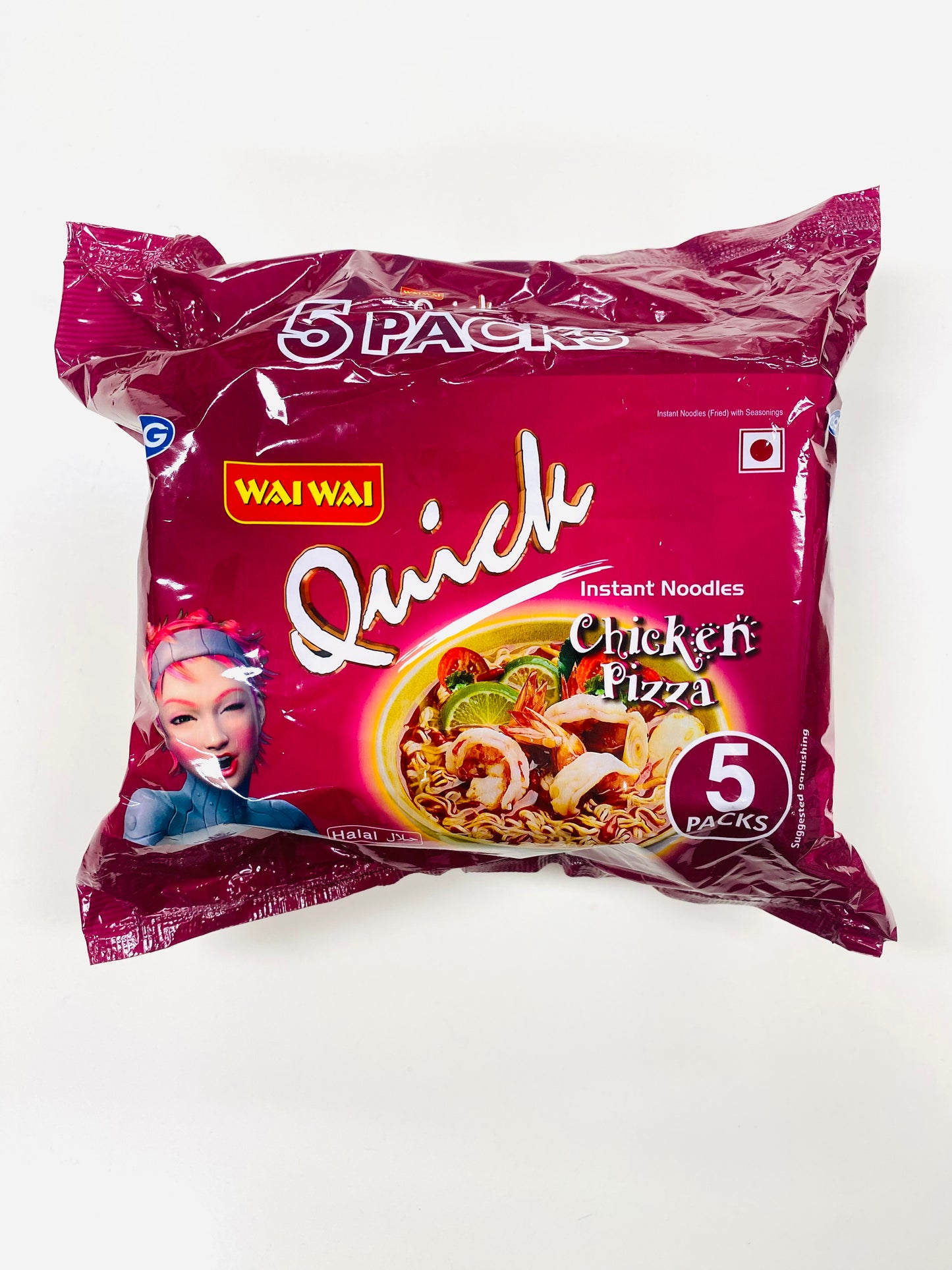 Quick Pizza Chicken Noodles 5pc